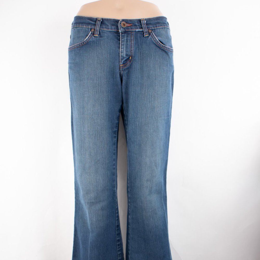 Mavi Bootcut Flare 27 X 31 Women's Denim Jeans Medium Wash